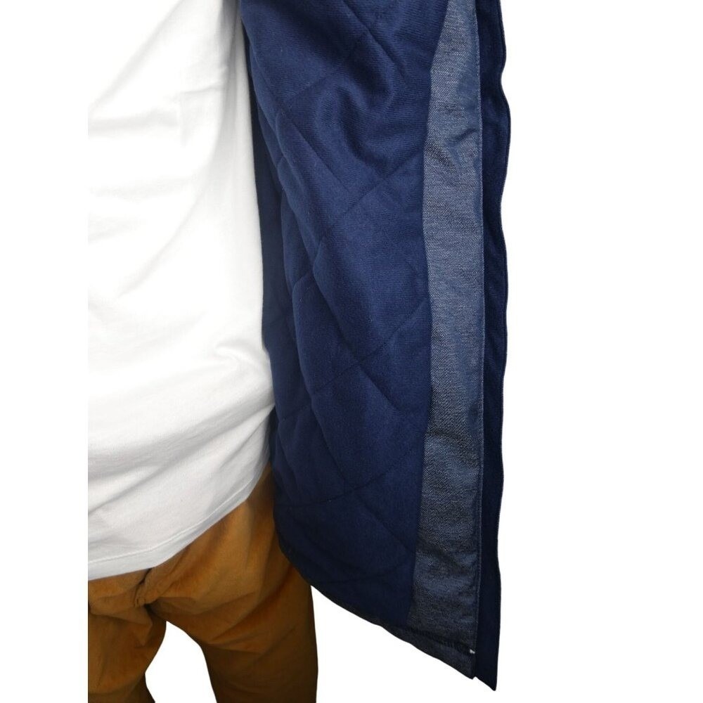 Adidas Men's GB OTRWR Jacket BV3958 Navy – Weatherproof, Hooded, Full Zip, S - Picture 9 of 12
